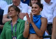 Ben Shelton's girlfriend Trinity Rodman at Wimbledon 2025 - Source: Getty